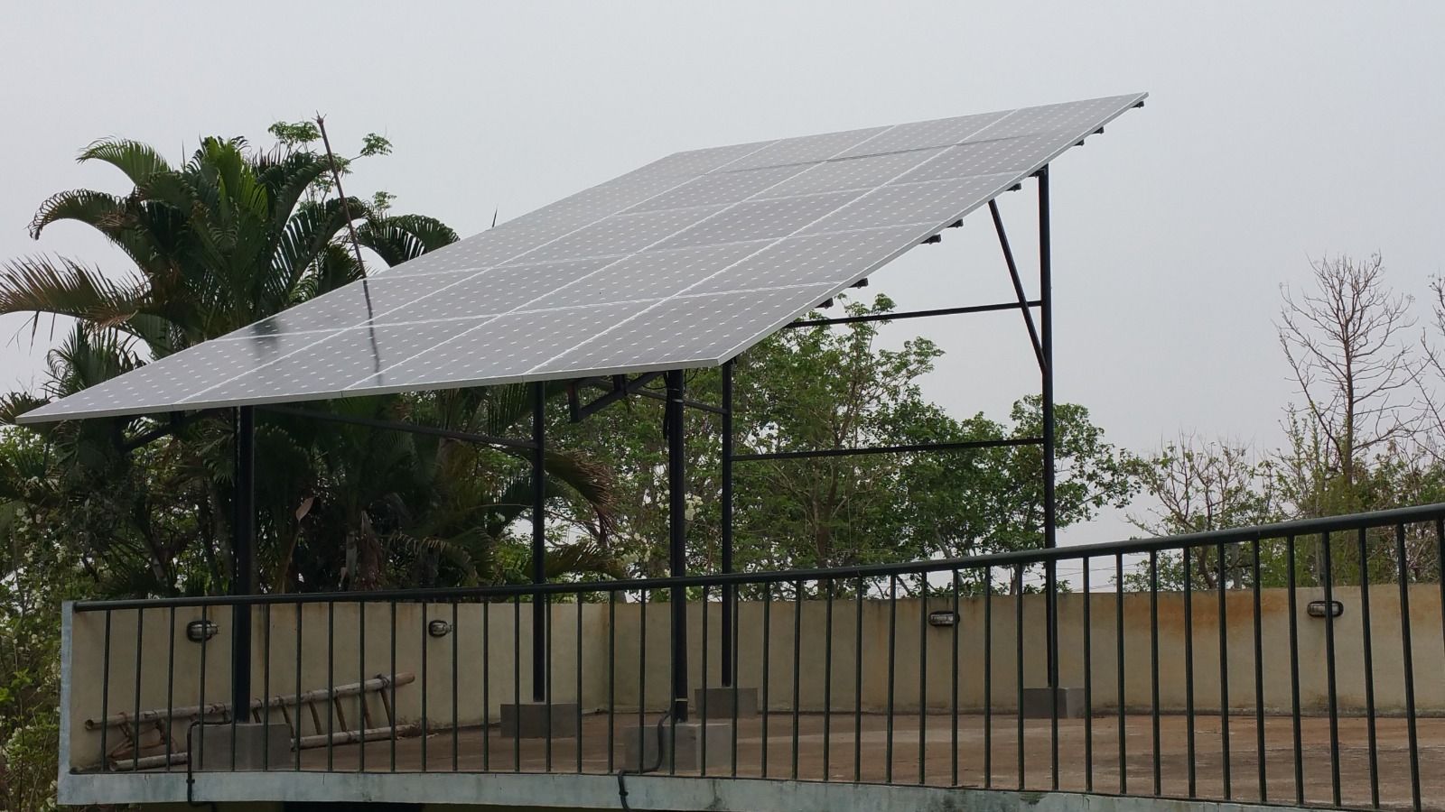 Powergate rooftop solar installation