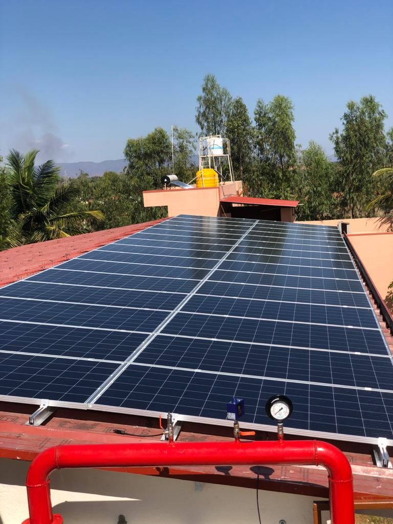 Powergate rooftop solar installation